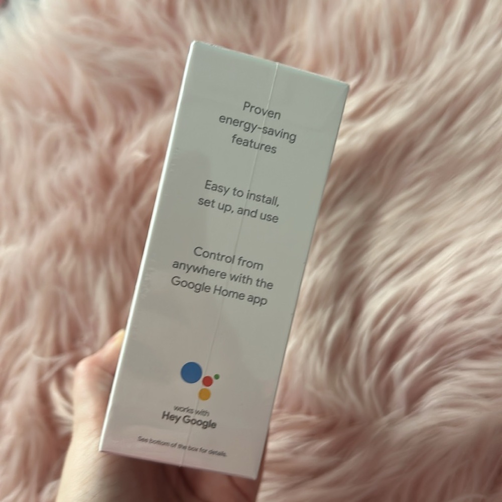 BRAND NEW UNOPENED Google Nest Thermostat WiFi Enabled Programmable - Picture 4 of 4